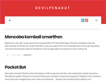 Tablet Screenshot of devilpenakut.com